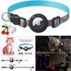 Nueva Funda de Silicona para Airtag Collar para Gato con Campana y Colgante de Fruta Orejas Redondas de Gato Hebilla Antiahogo Collar para Mascotas