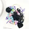 Colgante Acrílico de Arena Movediza Infundido con Aceite de Garra de Gato Adornos Pequeños Cuentas de Colores Flotantes Lindo Soñador Colgante para Mochila de Niña