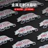 Imanes de Metal Personalizados para Refrigerador, Souvenirs Culturales y Creativos de Ciudades Turísticas, Lugares Escénicos, Pegatinas Magnéticas de Pintura de Secado Rápido, Hechos a Medida