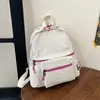 Mochila Escolar Casual Tendência Simples de Grande Capacidade Estilo Coreano para Mulheres Nova Moda para o Trabalho Estudante Mochila Leve de Viagem