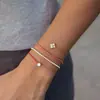 Wanxing Hilo Rojo Francés Pulsera de Hilo Rojo Pequeña Doble Capa Una Cadena Una Cadena Pulsera Valiente Pulsera de Fortuna de Año Nuevo Venta al por Mayor