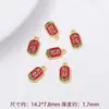 Colgante de Color Dorado Antiguo Conservador del Color Atractor de Fortuna Auspicioso Deseoso con Gotero de Aceite Accesorios para Pulsera Collar Joyería DIY