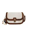 Bolso pequeño texturizado para mujer, nuevo y moderno 2026, bolso cuadrado pequeño retro para el antebrazo, bolso de hombro popular de otoño, bolso cruzado