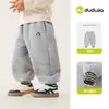 Pantalones para Niños de Dudu: Pantalones Largos de Invierno para Niños, Pantalones Casuales para Niñas, Ropa de Bebé, Forro Polar para el Uso Diario, Elegantes