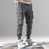 Pantalones para hombre, estilo coreano, modernos, combinables con todo, otoño, nuevos pantalones deportivos recortados de moda nacional, con punta suelta, monos de marca de moda para hombres