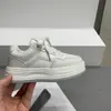 Sapatos Brancos Infantis Estilo Coreano com Cadarço Frontal Decorativo, Novidades Outono 2026, Sapatos para Meninos e Meninas, Sapatos Brancos Infantis