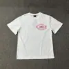 Camiseta de Algodón Holgada de Manga Corta para Hombre Verano 2026 Camiseta con Letra de Logo para Hombre Casual Juvenil de Manga Corta