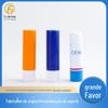 Novo tubo de bálsamo labial de 3,6g tubo vazio tubo de batom plástico tubo de brilho labial material para embalagem DIY de bálsamo labial redondo