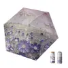 Mini Paraguas Plano 50% de Descuento Conveniente, Elegante para Mujer, Doble Uso para Sol y Lluvia, Protección UV, Paraguas de Bolsillo, Paraguas para Estudiantes