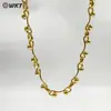 Bc261 Nuevo Diseño Único de Cadena de Latón Lisa de 5m a la Venta Accesorios para Collares de Niñas DIY