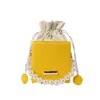 Bolsa de mão com corrente de pérolas em estilo francês, moderna e elegante, uma bolsa de ombro ou transversal versátil e estilosa para mulheres, nova coleção 2026