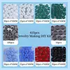 435 piezas6MM Cuentas Acrílicas Multicolor para Ábaco para Pulsera Collar DIY Accesorios para Hacer Joyería