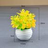 Atacado de fábrica flor falsa planta verde vaso de plástico bonsai carnudo artificial decorações criativas de mesa de escritório pequenos ornamentos