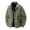 Chaqueta NASA Tooling Falsa de Dos Piezas para Hombre Primavera 2025 Deportiva Casual Combinable Holgada Retro Talla Grande