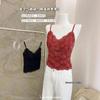 Popular Roupa Íntima Outono e Inverno 6099 Renda Francesa Pura Lust Camisola Decote V Slim Sexy Sexy Costas Bonitas Transfronteiriça