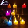 LED eletrônico vela luz estrelado fibra óptica noite luz flash árvore de natal decoração presente de natal luz decorativa