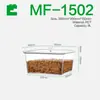 Caja transparente sellada de plástico grueso para dulces, chocolates y alimentos cuadrados