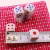 Dados de mahjong de um dólar, 6 dados de peneira, pontos de dados, dados de plástico, barraca de um dólar, atacado