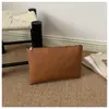 Bolso de mano de alta gama con patrón tejido en relieve, rojo vintage, gran capacidad, diseño simple, adecuado para el trabajo diario y eventos nocturnos