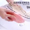 Cepillo Suave Multifuncional Plegable para Limpieza del Hogar de Grifos Cepillo para Lavandería Cepillo para Zapatos Montado en la Pared