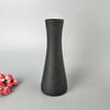 Artesanato de Vaso de Cerâmica Fosca Enfeites Chinês Simples Europeu Retrô Mediterrâneo Fosco Zen Preto Branco