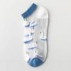 Nuevos Calcetines de Seda de Vidrio para Mujer de Primavera y Verano, Calcetines de Cristal Finos y Transpirables, Calcetines Cortos Transparentes de Colores Estilo Coreano con Dibujos