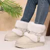 Otoño 2026 Nuevo Talla Grande Botas Casuales Cómodas para Mujer Estilo Europeo y Americano Modernas para Exteriores Talla Única