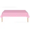 Juego de Vajilla para Fiesta de Cumpleaños Lazo Rosa Transfronterizo Servilletas de Papel con Conchas Marinas Manteles Suministros de Decoración