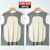Comércio Exterior Veludo Alemão Colete Quente Masculino Forrado com Fleece Espessado Outono e Inverno Sem Costura Confortável Camada Base Roupas de Outono Colete