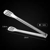 Venta al por mayor de fábrica pinza para alimentos de acero inoxidable alargada pinza para pan de buffet pinza para bistec pinza para barbacoa pinza para alimentos pinza para barbacoa