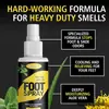Spray Desodorante para Pies Inglés Transfronterizo para Zapatos y Botas, Eliminación de Olores Fresca de Larga Duración, Spray Eliminador de Olores para Zapatos y Calcetines