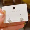 Exquisitas y Compactas Orejeras de Estrella Geométrica de Ocho Puntas, Diseño de Nicho, Pendientes Elegantes y Versátiles, Accesorios de Oreja de Moda para el Viaje Diario