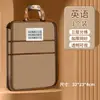 Bolsa de Arquivo Classificação L Retrô A4 Estudante Portátil Bolsa para Tutoria Armazenamento Bolsa para Documentos Venda Direta da Fábrica