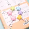 Llavero Lindo Estrella Gordita Corazón de Chica Estrella de Cinco Puntas Colgante de Resina Bolsas Accesorios Decorativos DIY Regalo Pequeño