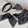 Estilo Coreano Tela Rayada Gris Pinza Triangular Elegante Pinza de Tiburón Elegante Pinza para el Cabello Accesorios para el Cabello Nuevo Estilo