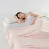 Colcha de Verão Classe A para Maternidade e Bebê em Seda-Nylon Refrescante, Colcha Fina Lavável à Máquina, Colcha de Verão para Ar Condicionado, Estilo Verão, Fresca e Refrescante