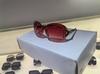 Nuevas Gafas de Sol de Moda con Cabeza de Zorro 9257, Lentes Polarizadas de Marco Grande de Moda para Mujer, Gafas de Sol de Florales de Venta Directa de Fábrica