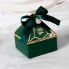 Caja de Dulces para Boda Creativa Rombo Boda Suministros de Boda Europeos Simple China Caja de Regalo al por Mayor Rombo Caja de Azúcar