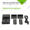 Bateria para Controle de Jogo Xboxone/Seriesx/S + Carregador Duplo com Display de Energia Bateria de Lítio