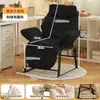 Silla Reclinable para Sentarse y Dormir, Silla de Oficina de Doble Propósito, Silla Individual Plegable para Siesta, Silla de Dormitorio, Sillón Perezoso