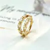 Aretes de anillo brillantes de doble capa con corte marquise de aleación de titanio F136 en dorado, Aretes para piercing labial de titanio G23 con rosca interna y circonita
