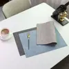 Jogos Americanos, Louças, Toalhas de Mesa, Jogos Americanos de Mesa de Jantar com Padrão de Tecido de Alta Qualidade, Jogos Quadrados com Isolamento Térmico, Porta-Pratos, Porta-Copos com Logo, Laváveis