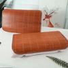 Esterilla Refrigerante de Doble Cara para Verano, Funda de Almohada de Bambú, Funda de Almohada de Ratán, Esterilla Refrigerante para Almohada de Verano, un Par de Almohadillas de Bambú Individuales y Dobles