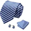 AliExpress EBAY 7.5cm gravata de negócios dos homens gravata conjunto de poliéster do casamento gravata fabricantes de caixa de presente