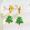 Europeu e Americano Mais Vendido Aço Inoxidável Colar Pulseira Brincos Natal Pingente Trenó Alce Feriado Nova Moda Joias