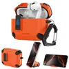 Nuevo Modelo Adecuado para Apple Airpodspro3 Estuche Protector 4/5ª Generación Soporte para Teléfono Móvil Candado Estuche Protector para Auriculares Bluetooth