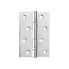 Bisagras Pequeñas de Acero Inoxidable para Apertura Plana y Puertas Plegables, Bisagras de 2 pulgadas 2.5 pulgadas 3 pulgadas 4 pulgadas para Puertas, Ventanas, Armarios, Cajas de Madera y Bolsas, Venta al por Mayor