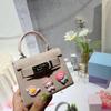 Bolsa Infantil 2026 Verão Novo Estilo Bolsa de Mão DIY Moda e Fofa Bolsa Pequena para Meninas Mini Transversal Bolsa de Gelatina