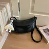 Bolsa feminina de grande capacidade, nova coleção outono 2026, de alta qualidade, retrô, versátil, bolsa transversal, bolsa de peito para o dia a dia, bolsa de ombro