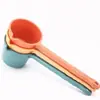 Cuchara de Agua de Plástico con Mango Largo para Cocina, Cuchara de Agua Engrosada para Regar Flores y Campos de Verduras, Cucharón de Agua, Cuchara de Agua para Niños y Baño de Bebé